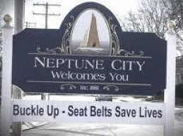 Welcome sign to Neptune City